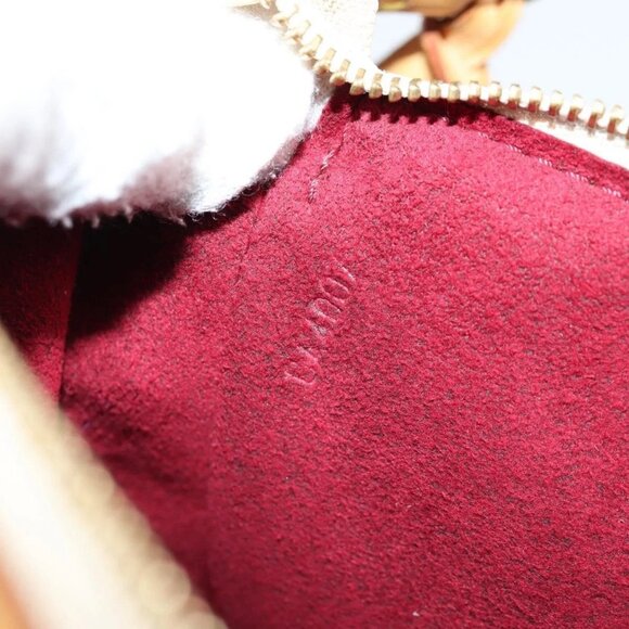 LOUIS VUITTON Multicolor Pochette Accessoires Pouch White M92649 LV Auth 131817V - Picture 13 of 16